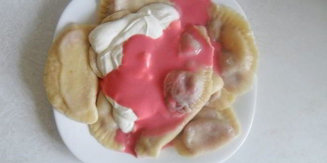 Рецепт вареников с клубникой