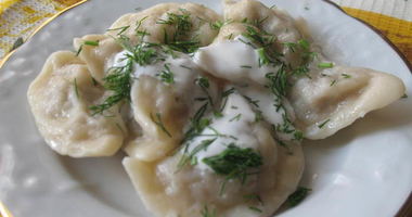 Рецепт Вареников с квашеной капустой и мясным фаршем