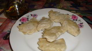 Рецепт Вареников с сырой картошкой