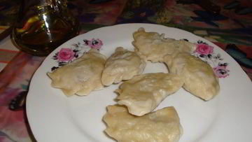 Рецепт Вареников с сырой картошкой