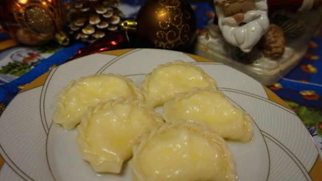 Рецепт вареников с сюрпризами, на старый новый год