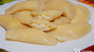 Рецепт Вареников с творогом на заварном тесте
