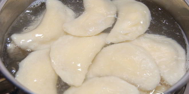 Рецепт вареников с творогом на заварном тесте