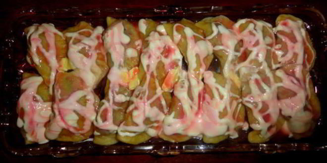 Рецепт вареников с вишней и вишневым соусом