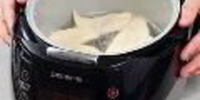 Рецепт вареников с вишней в мультиварке