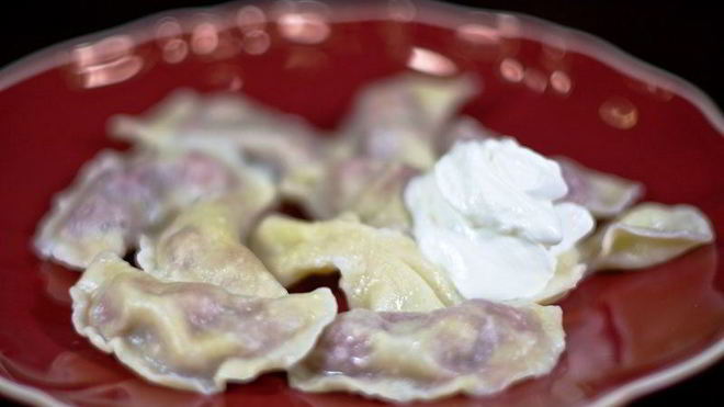 Рецепт вареников с вишней