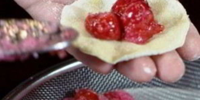 Рецепт вареников с вишней