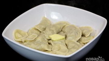 Рецепт Вареников с жареными грибами