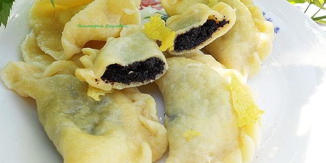 Рецепт вкуснейших вареников с маком