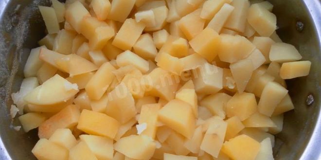 Рецепт вкусного картофельного пюре толченка