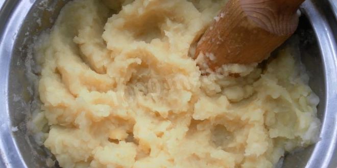 Рецепт вкусного картофельного пюре толченка