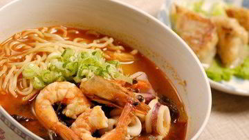 Рецепт Яков удон — лапши с морепродуктами по-японски