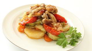 Рецепт Летнего жаркого с ароматом шашлыка