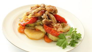 Рецепт Летнего жаркого с ароматом шашлыка