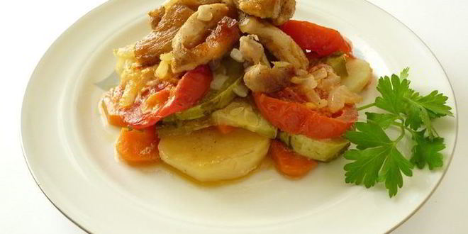 Рецепт летнего жаркого с ароматом шашлыка