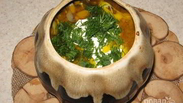 Рецепт Русского жаркого с мясом