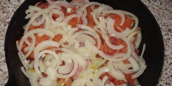 Рецепт рыбного жаркого