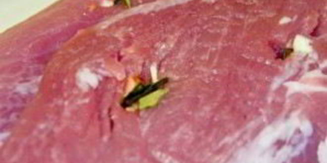 Рецепт свиного жаркого в красном вине