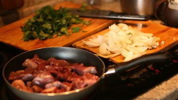 Рецепт Жаркого из бараньего сердца