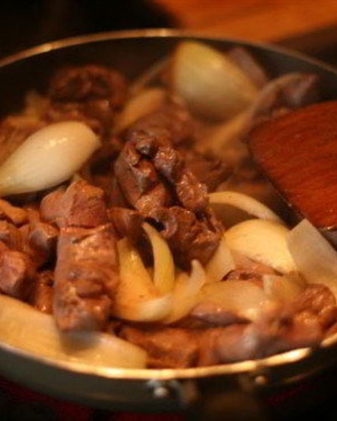 Рецепт жаркого из бараньего сердца