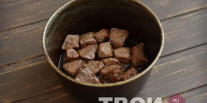 Рецепт жаркого из говядины с нутом