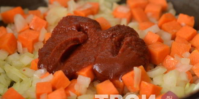 Рецепт жаркого из говядины с нутом