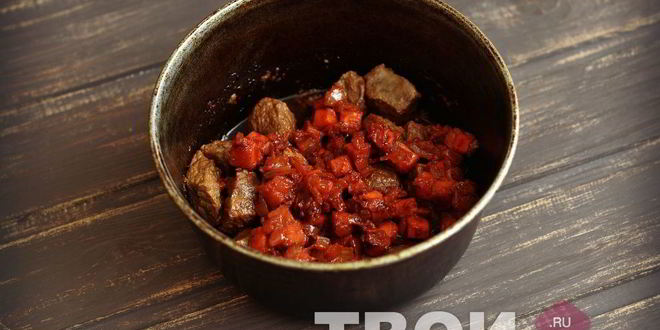 Рецепт жаркого из говядины с нутом