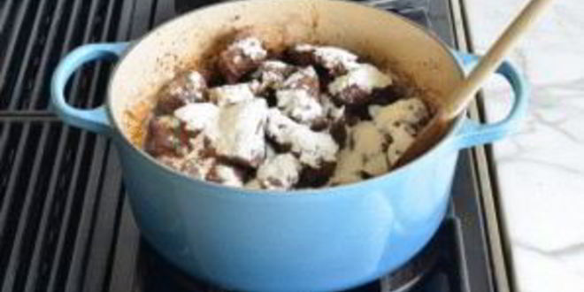 Рецепт жаркого из говядины с овощами