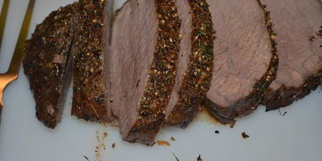 Рецепт жаркого из говядины с пряной корочкой