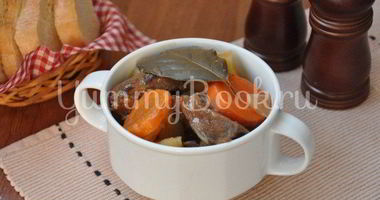 Рецепт Жаркого из говядины