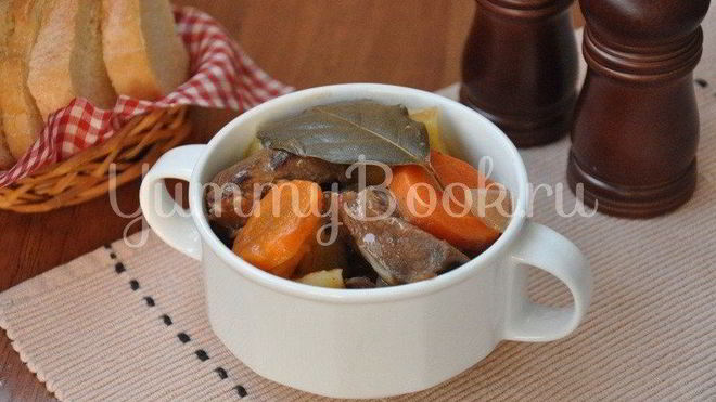 Рецепт жаркого из говядины