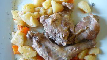 Рецепт Жаркого из кролика