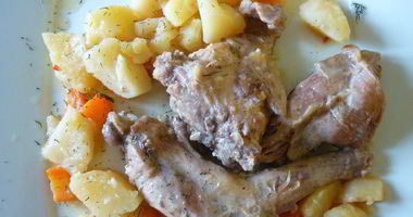 Рецепт Жаркого из кролика