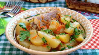 Рецепт Жаркого из курицы в мультиварке