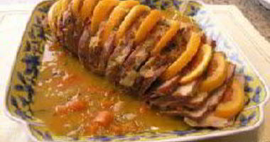 Рецепт Жаркого из свинины с апельсинами