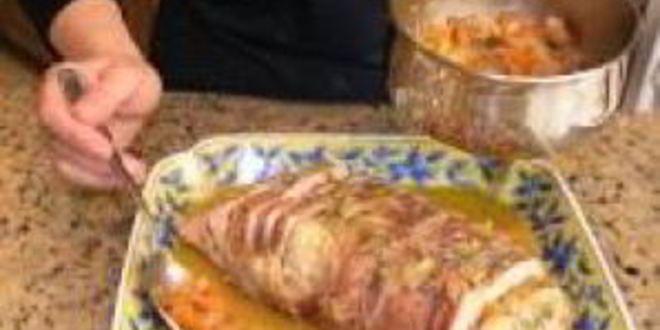 Рецепт жаркого из свинины с апельсинами