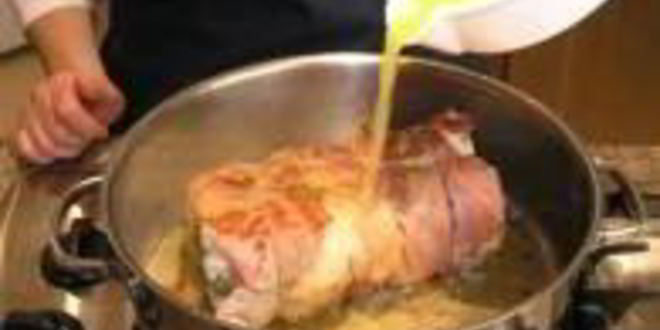 Рецепт жаркого из свинины с апельсинами