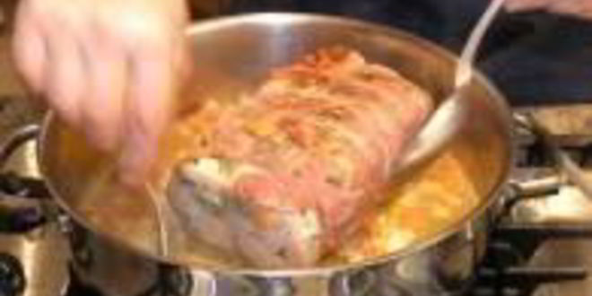 Рецепт жаркого из свинины с апельсинами