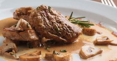 Рецепт Жаркого из свинины с грибами