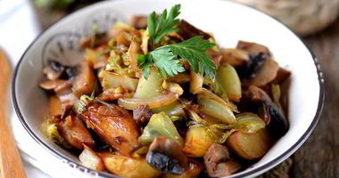 Рецепт Жаркого из свинины с картофелем и горчичным соусом