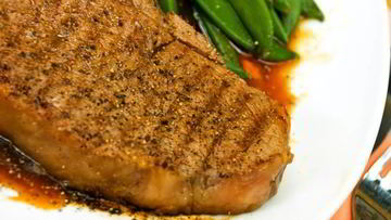 Рецепт Жаркого из телятины с зеленой фасолью и беконом