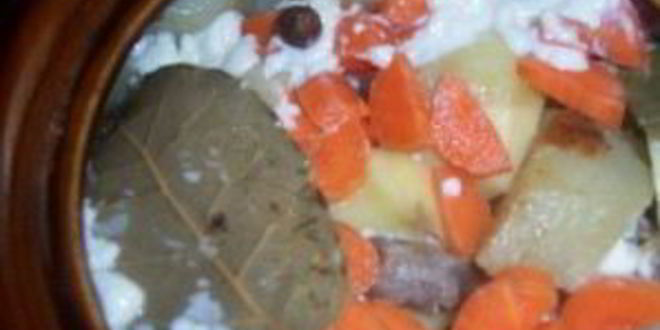 Рецепт жаркого из желудков куриных