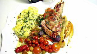 Рецепт Жаркого на противне в духовке