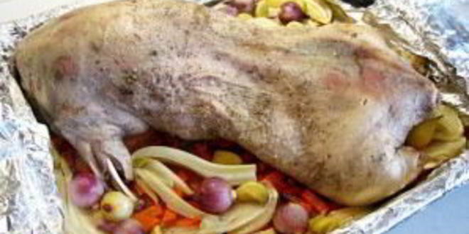 Рецепт жаркого на противне в духовке