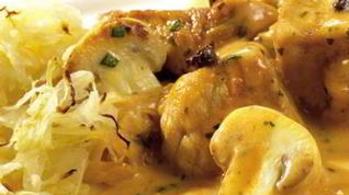 Рецепт Жаркого по-охотничьи с квашеной капустой