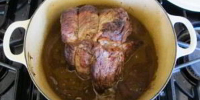 Рецепт жаркого с говядиной, картофелем и фасолью