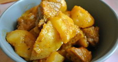 Рецепт Жаркого со свининой и картошкой