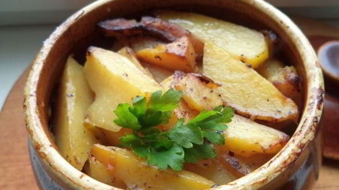 Рецепт жаркого в духовке с курицей