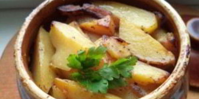 Рецепт жаркого в духовке с курицей