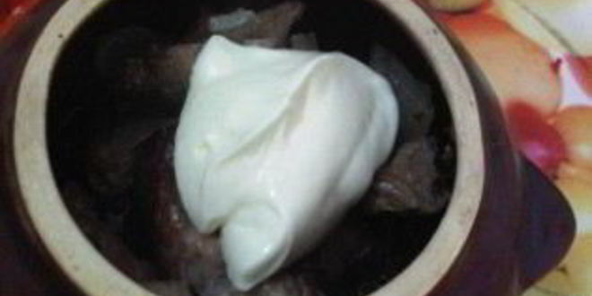 Рецепт жаркого в горшочках в аэрогриле